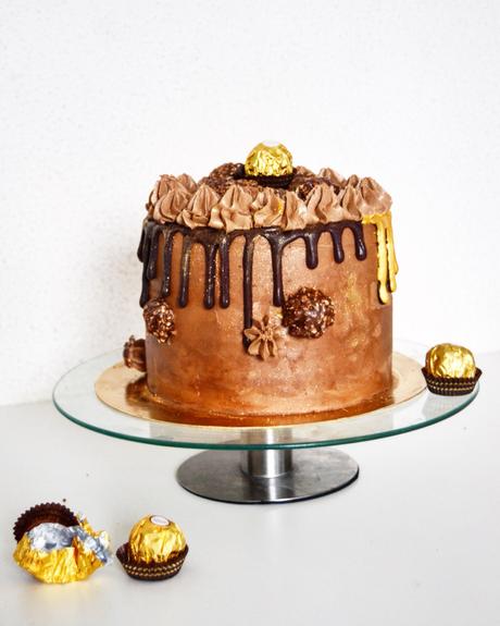 Layer Cake aux noisettes et chocolat - Recette Companion