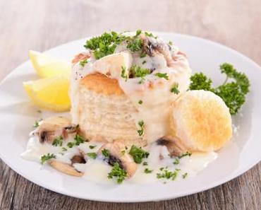 VOL AU VENT CREVETTE CHAMPIGNON