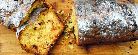 Cake aux fruits confits et aux amandes