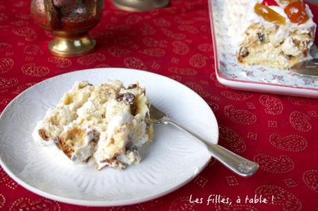 Bûche aux accents italiens