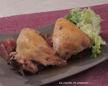 Hauts de poulet au fond de veau