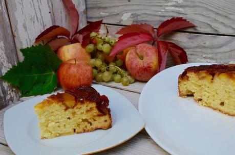 Gâteau renversé aux pommes