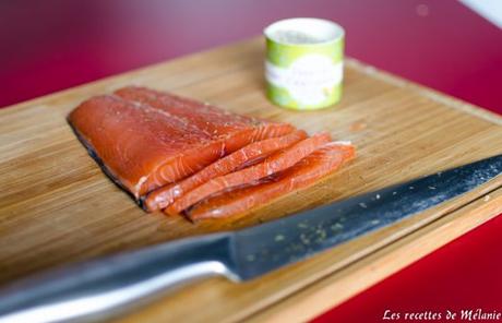 Gravlax de saumon – Entrée de Noël