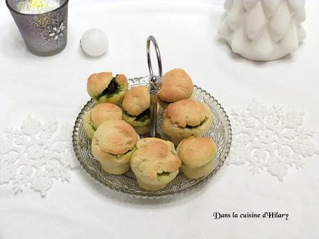 Mini-brioches aux escargots pour un apéritif festif Jour 16 🎄 / Small brioches stuffed with snail for the appetizer Day 16
