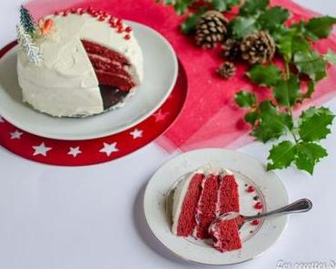 Red Velvet Cake – Dessert de Noël