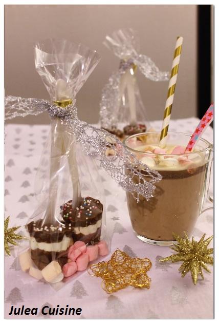 Sucettes 3 chocolats {☆ Cadeaux gourmands ☆}