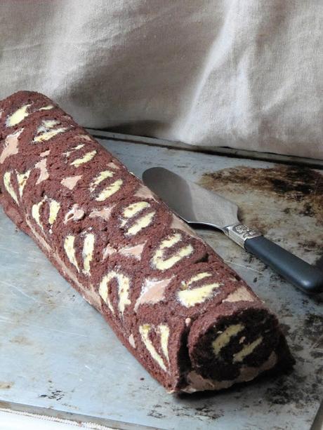 Bûche royale au chocolat