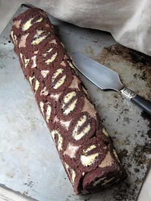 Bûche royale au chocolat