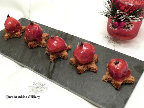 Foie gras caramélisé comme des boules de Noël Jour 24 🎄 / Caramelized foie gras like Christmas balls Day 24