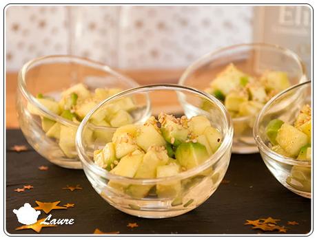 Verrine avocat et pomme