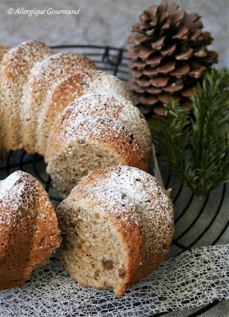 Kouglof aux fruits confits, Bio, sans oeufs ni gluten.......