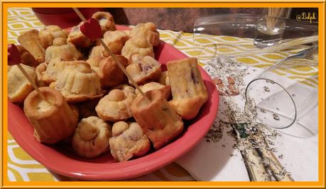 Minis Cakes au fromage et magret fumé