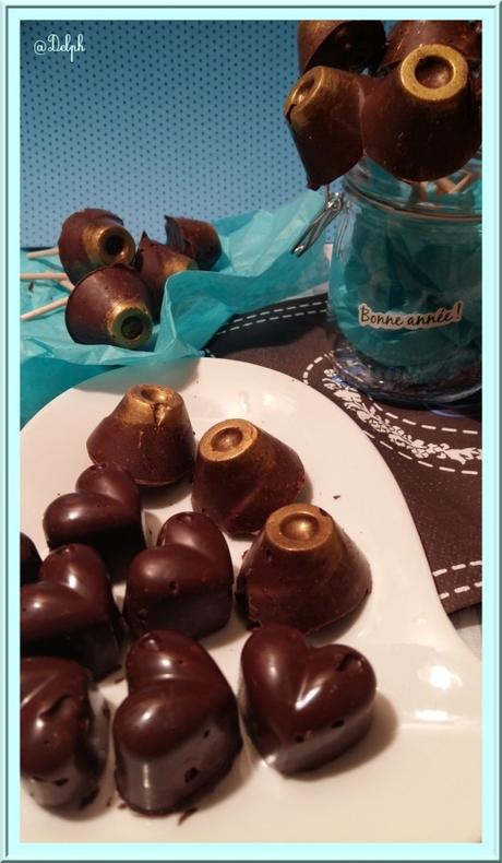 Chocolats pralinés et amandes 