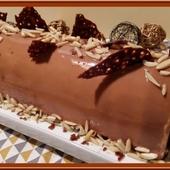 Bûche Caramel Poire - Oh, la gourmande..