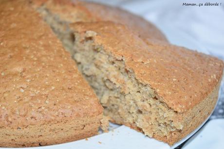 Gâteau sans oeuf sans beurre à la cannelle