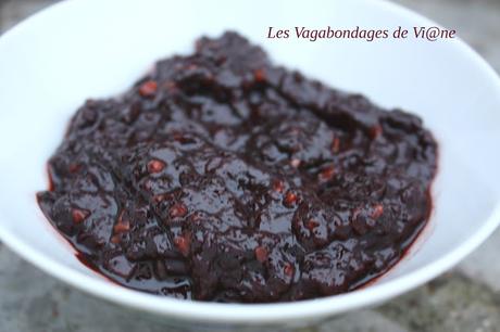 Chutney griottes-amandes