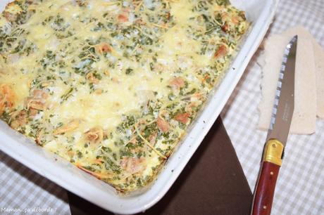 Gratin de thon au persil