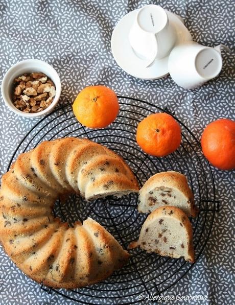 Brioche aux pépites de chocolat et noix, bio, sans oeufs, gluten, lait.......