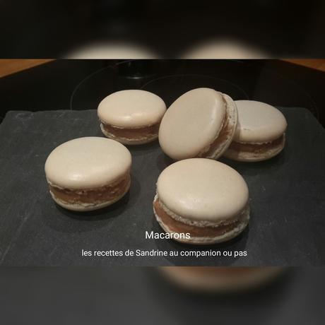 Macarons (recettes des coques au companion, thermomix ou i cook'in