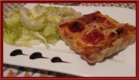 Tartelettes feuilletées à la tomate Cerise