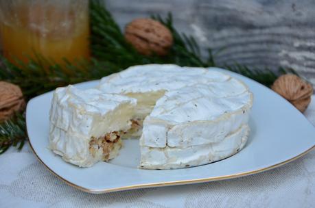 Camembert farci aux noix