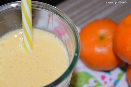 Smoothie clémentine et poire Smoothie, poire et clémentine
