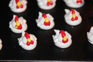 Meringues cocottes