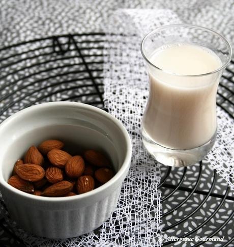 Lait d'amande maison, Bio, (boisson végétale)