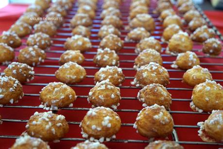 Chouquettes, recette de J-F Piège