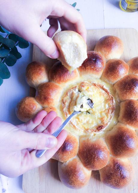 Brioche & camembert rôti à la truffe