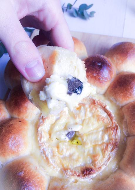 Brioche & camembert rôti à la truffe