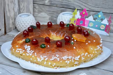 Couronne des rois aux fruits confits