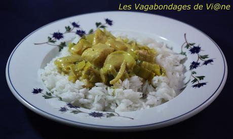 Blanquette de volaille au curry