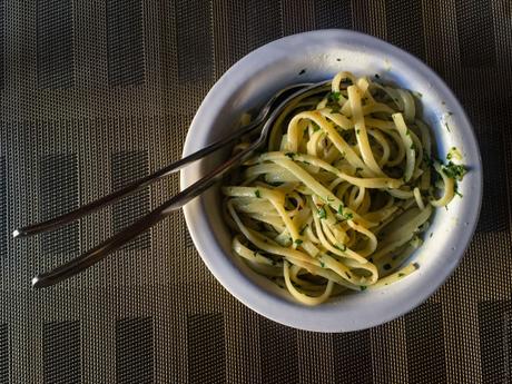 Vite fait, bien fait – Linguine à l’ail et au piment