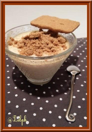 Riz au lait à la pâte de spéculoos