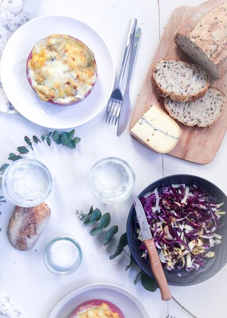 Gnocchis à la parisienne, courge butternut et morbier