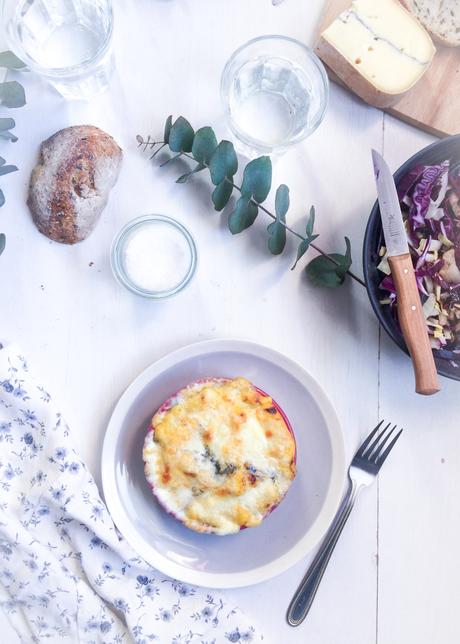 Gnocchis à la parisienne, courge butternut et morbier