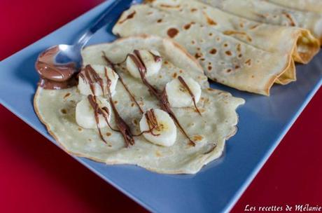 Crêpes à la fleur d’oranger