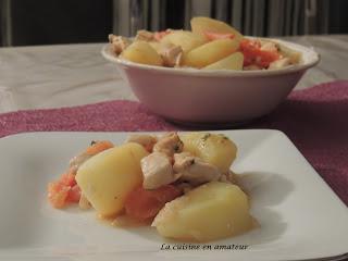 Sauté de dinde aux pommes de terre