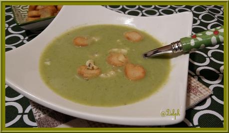 Soupe de Brocolis à la Fourme Persillée