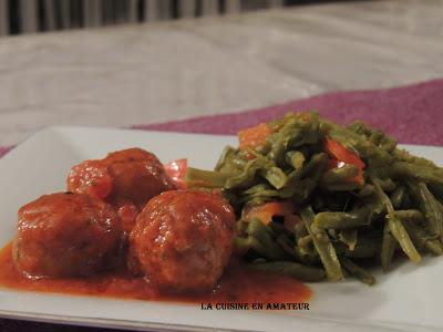 Boulettes de viande à la sauce tomate