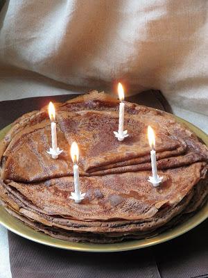 Crêpes au chocolat pour la Chandeleur et les quatre ans du blog Crêpes au chocolat pour la Chandeleur et les quatre ans du blog