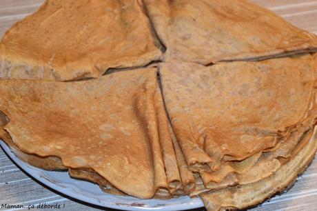 Crêpe à la farine de châtaigne