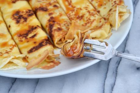 Crêpe Au Caramel Beurre Salé 