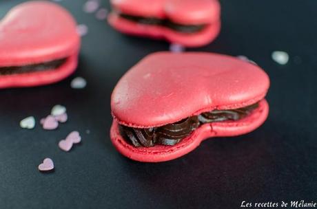 Cœur de macaron pimenté