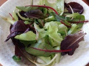 Salade de truite fumée et Pamplemousse