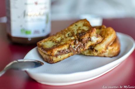 Pain perdu frit au Nutella