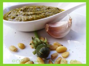 Pesto de roquette aux noisettes