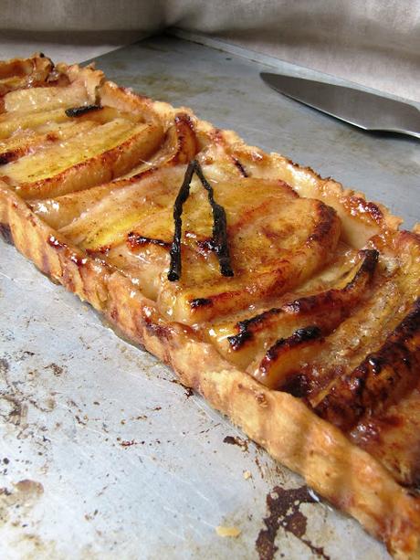 Tarte à la banane caramélisée Tarte à la banane caramélisée