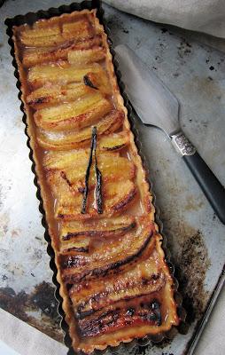 Tarte à la banane caramélisée Tarte à la banane caramélisée